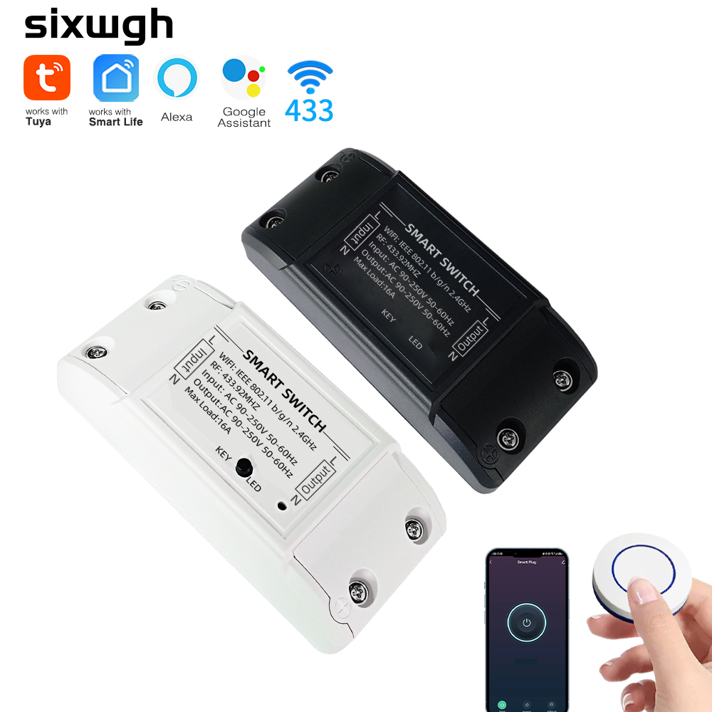 Smart Home Group - Tuya WiFi RF433 Smart Switch with