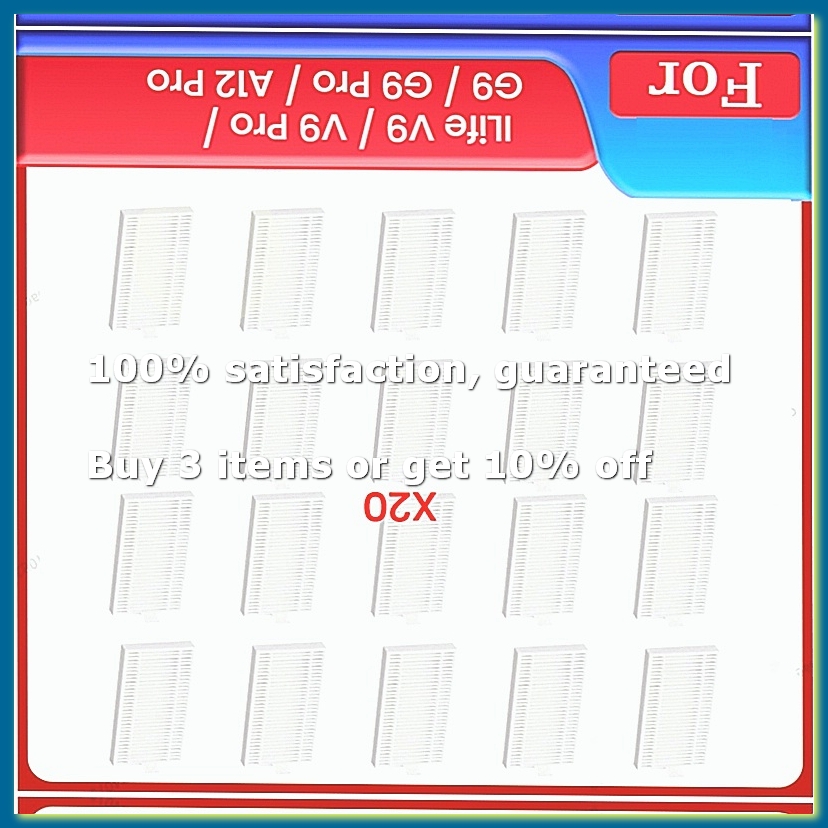 Robot Vacuum - HEPA Filter for V9/V9 Pro/G9/G9 Pro/A12