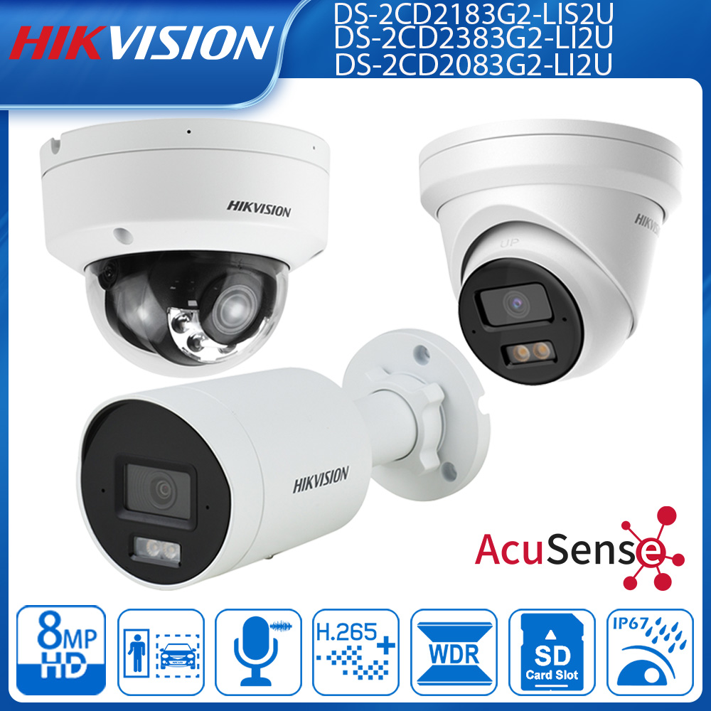 Smart Home Nas - Hikvision 4K Smart Hybrid Light Bullet