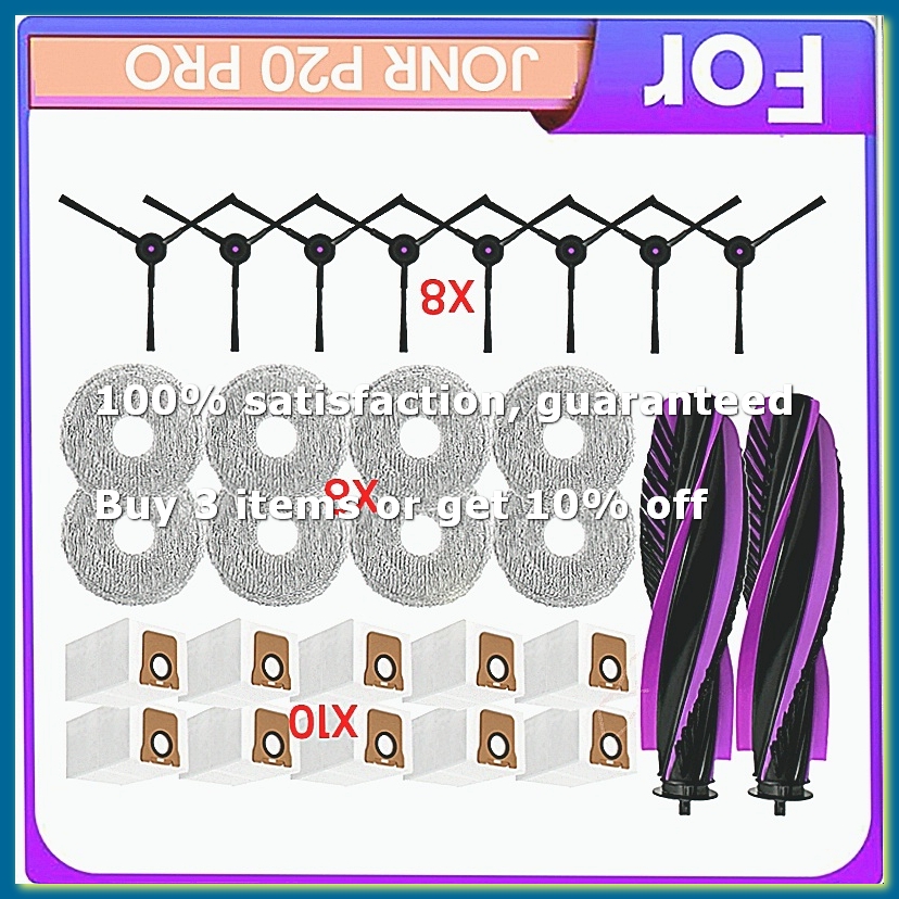 Robot Vacuum - 28PCS for P20 PRO Robot Vacuum