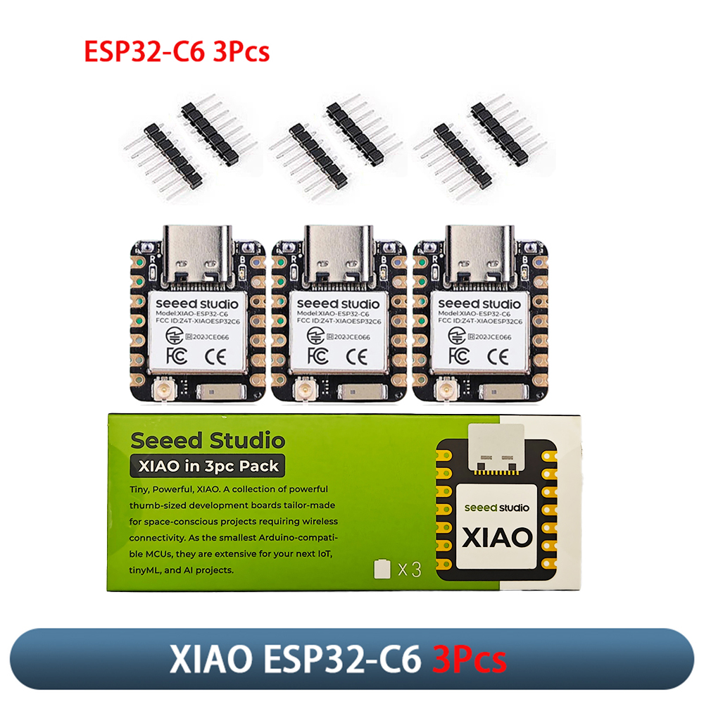Smart Home Ecosystems - XIAO ESP32-C6 3Pcs Development Board Module