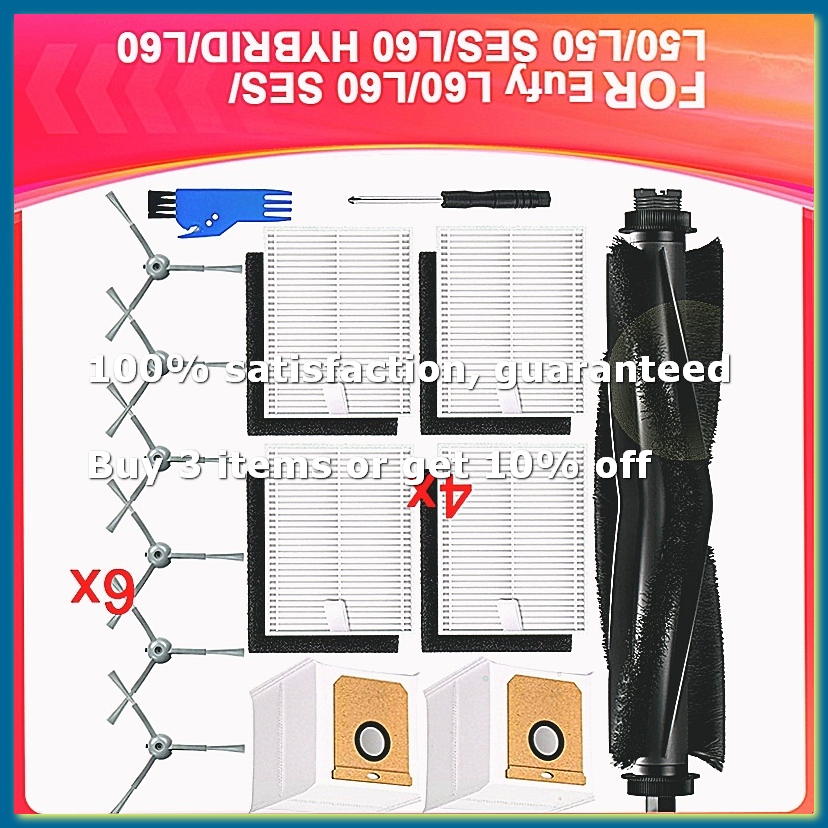 Robot Vacuum - Replacement Accessories Kits for Clean L60/L60