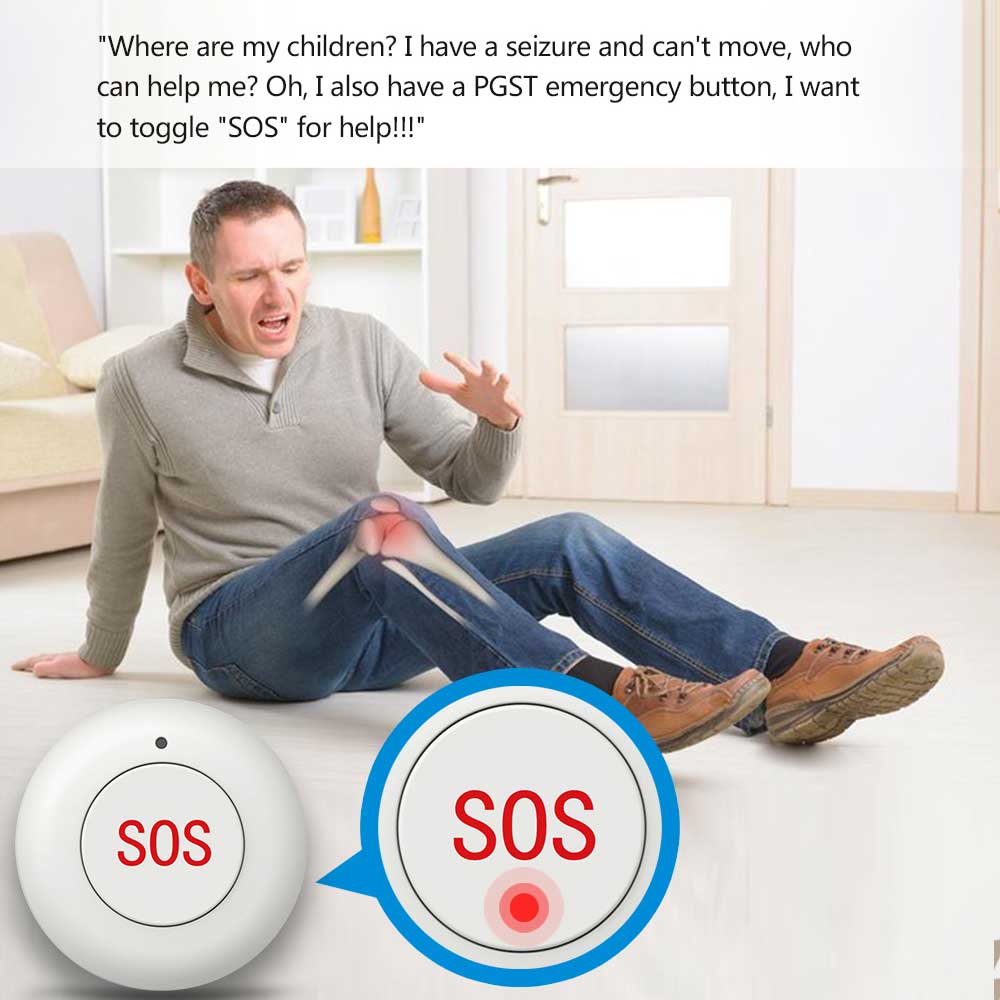 Wireless SOS Button Smart Home - Smart Home Ecosystems recension och pris
