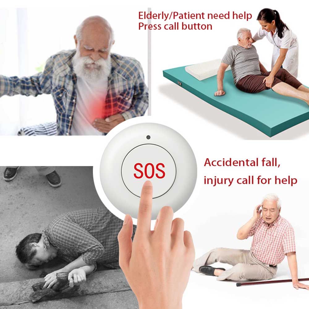 Wireless SOS Button Smart Home - Smart Home Ecosystems recension och pris