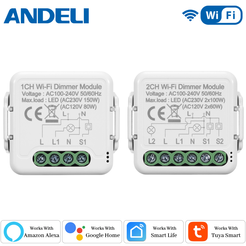 DIY  Wifi Smart Dimmer Switch  - Smart Home Appliances recension och pris