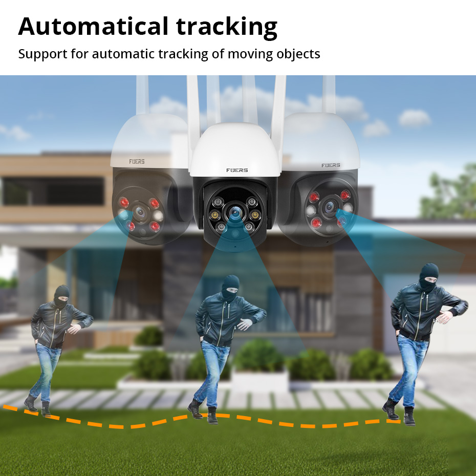 Fuers 8MP 4K IP Camera Outdoor - Smart Home Imou recension och pris