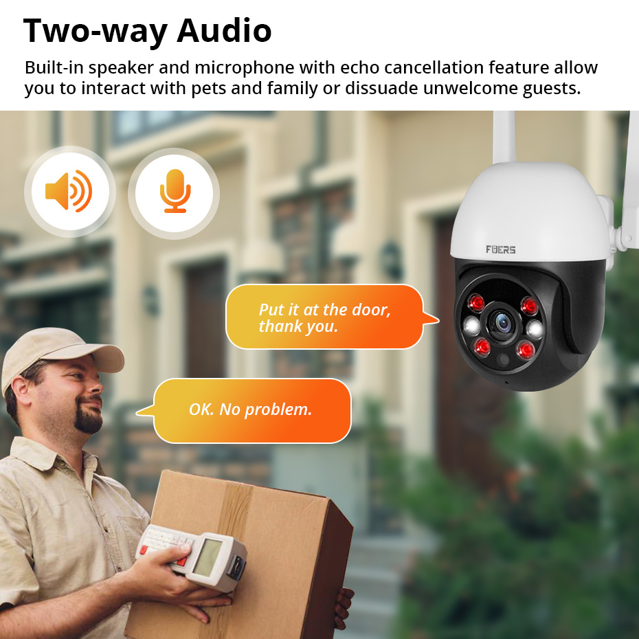 Fuers 8MP 4K IP Camera Outdoor - Smart Home Imou recension och pris