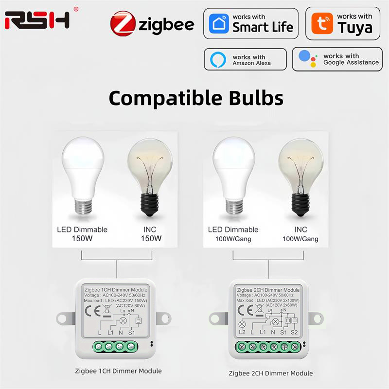 Tuya Zigbee Smart Dimmer Switc - Smart Home Hub 2 recension och pris