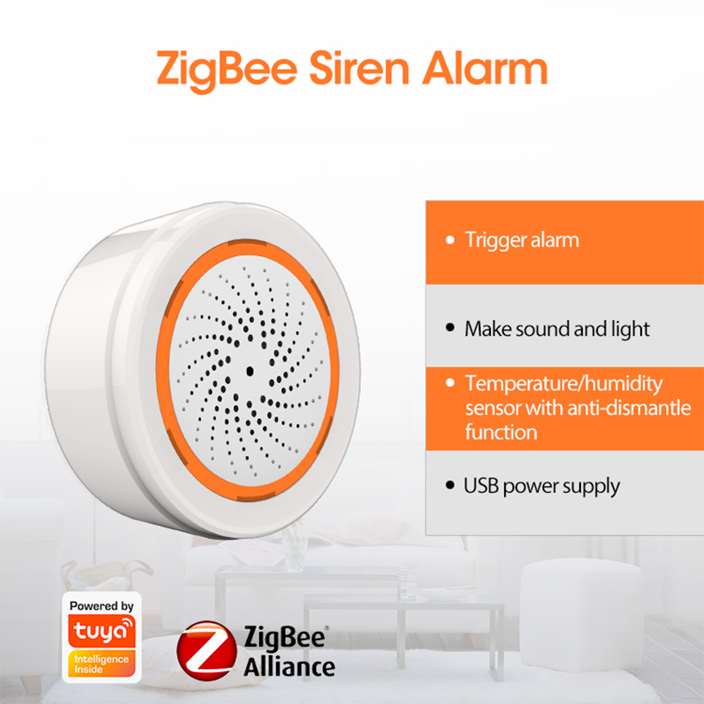 NEO-Tuya Zigbee Siren Gateway  - Smart Home Hub 2 recension och pris