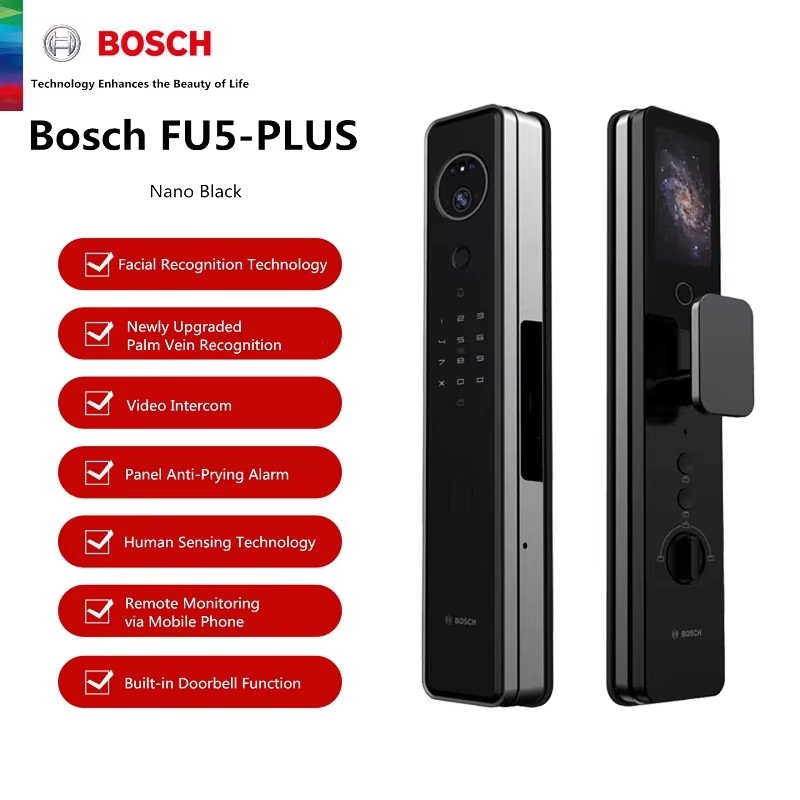 BOSCH FU5-Plus Smart Lock 3D F - Smart Home Bosch recension och pris