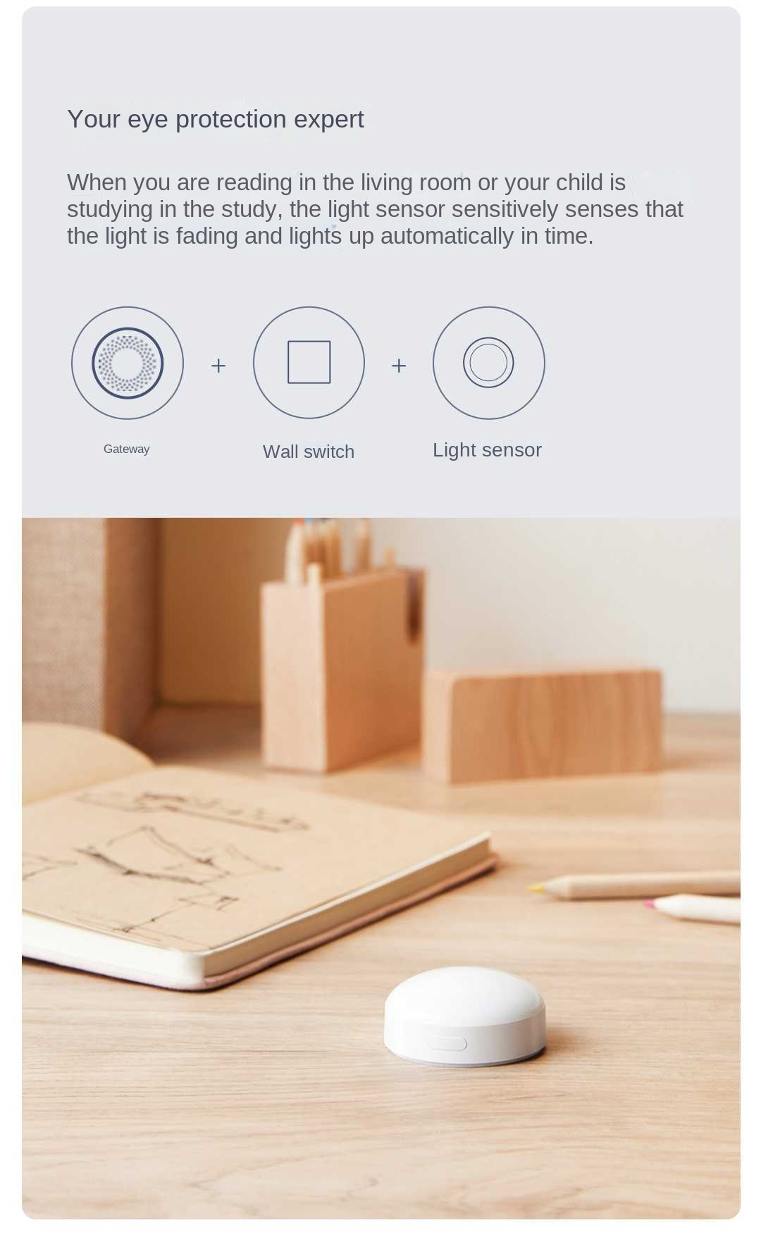 Aqara Light sensor T1 Zigbee 3 - Smart Home Group recension och pris