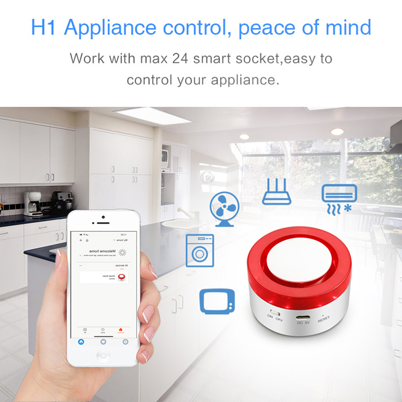 WiFi Tuya Home Alarm System 12 - Smart Home Ecosystems recension och pris