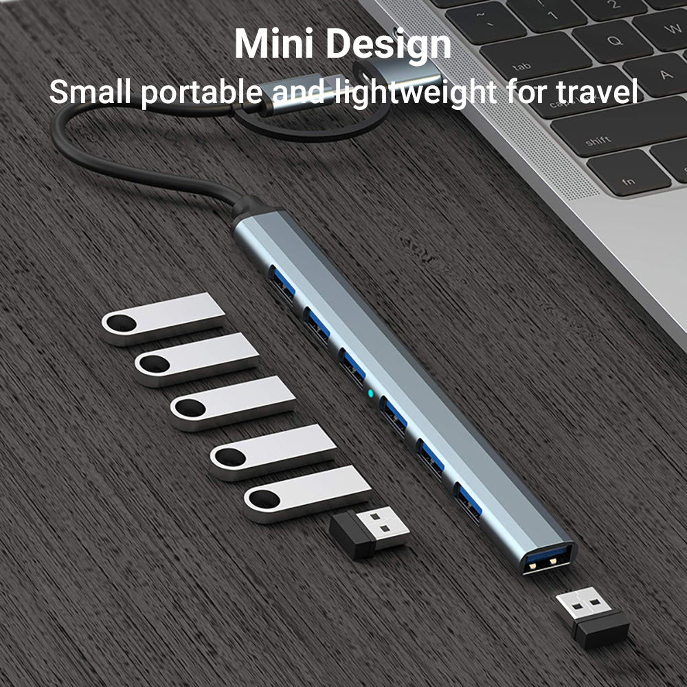 7 in 2 USB C Hub Expander Mult - Smart Home Hub 2 recension och pris