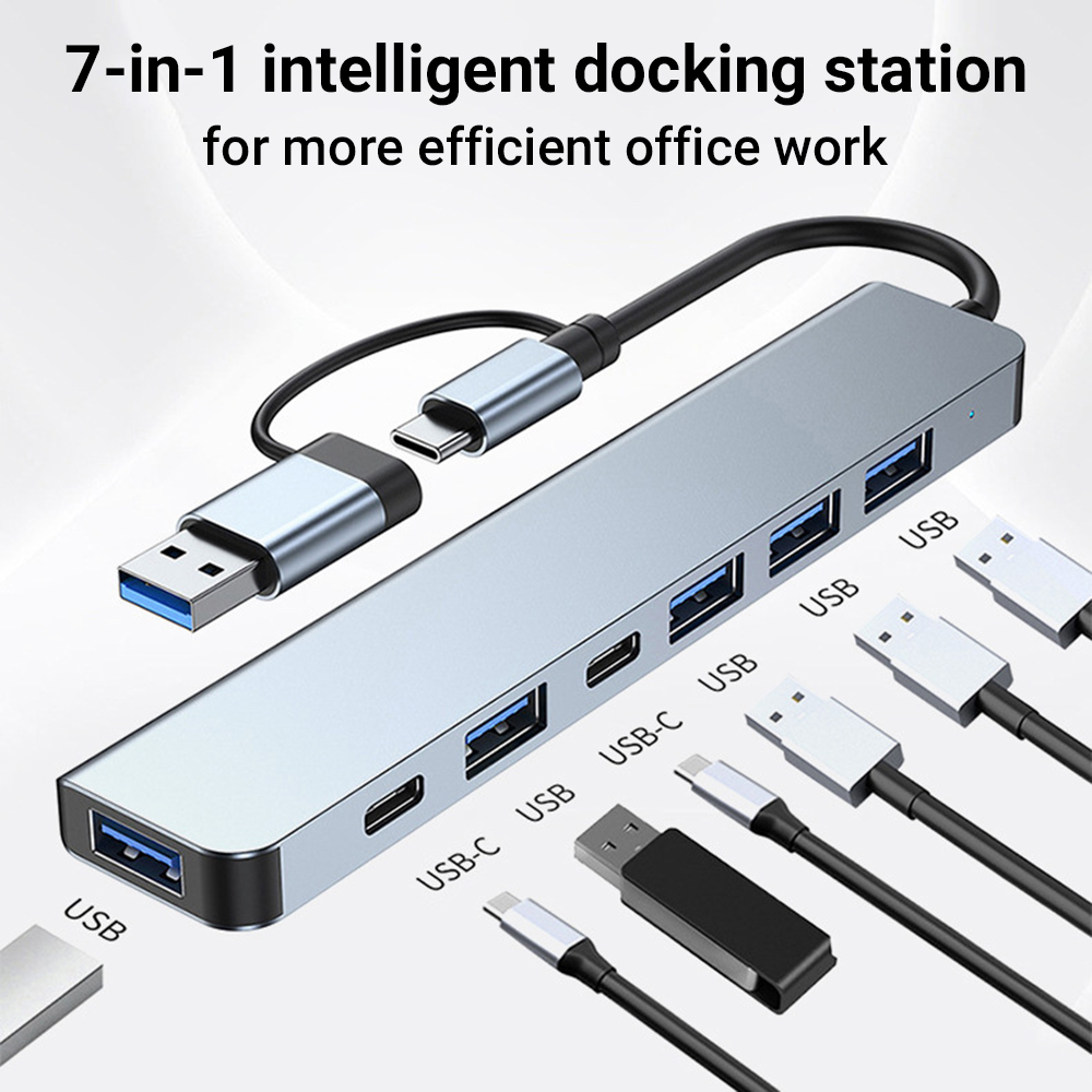 7 in 2 USB C Hub Expander Mult - Smart Home Hub 2 recension och pris