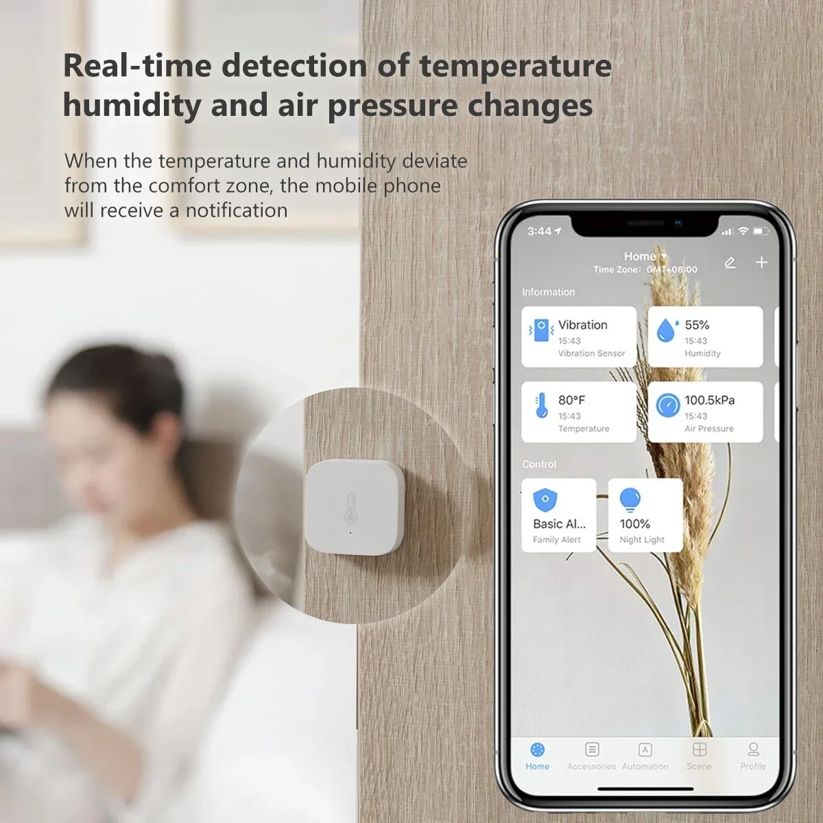 Aqara Temperature Sensor Zigbe - Smart Home Group recension och pris