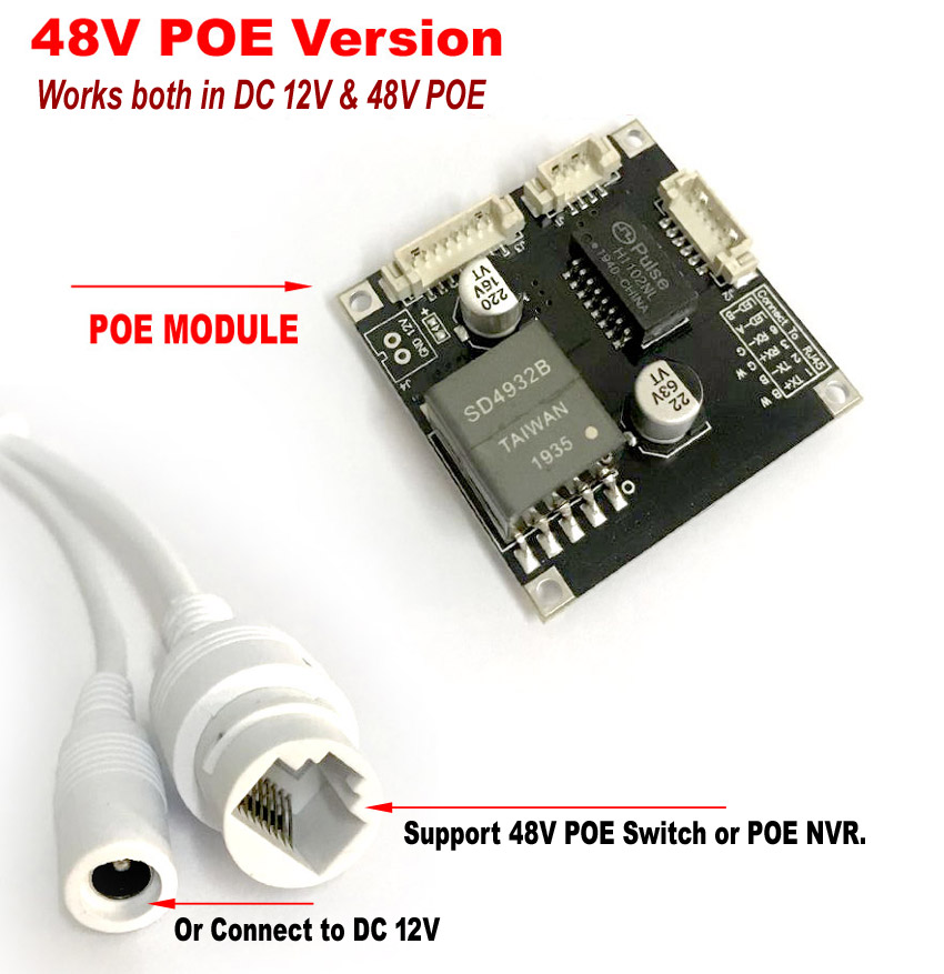 CCTV 48V POE Power Module + HD - Smart Home Imou recension och pris