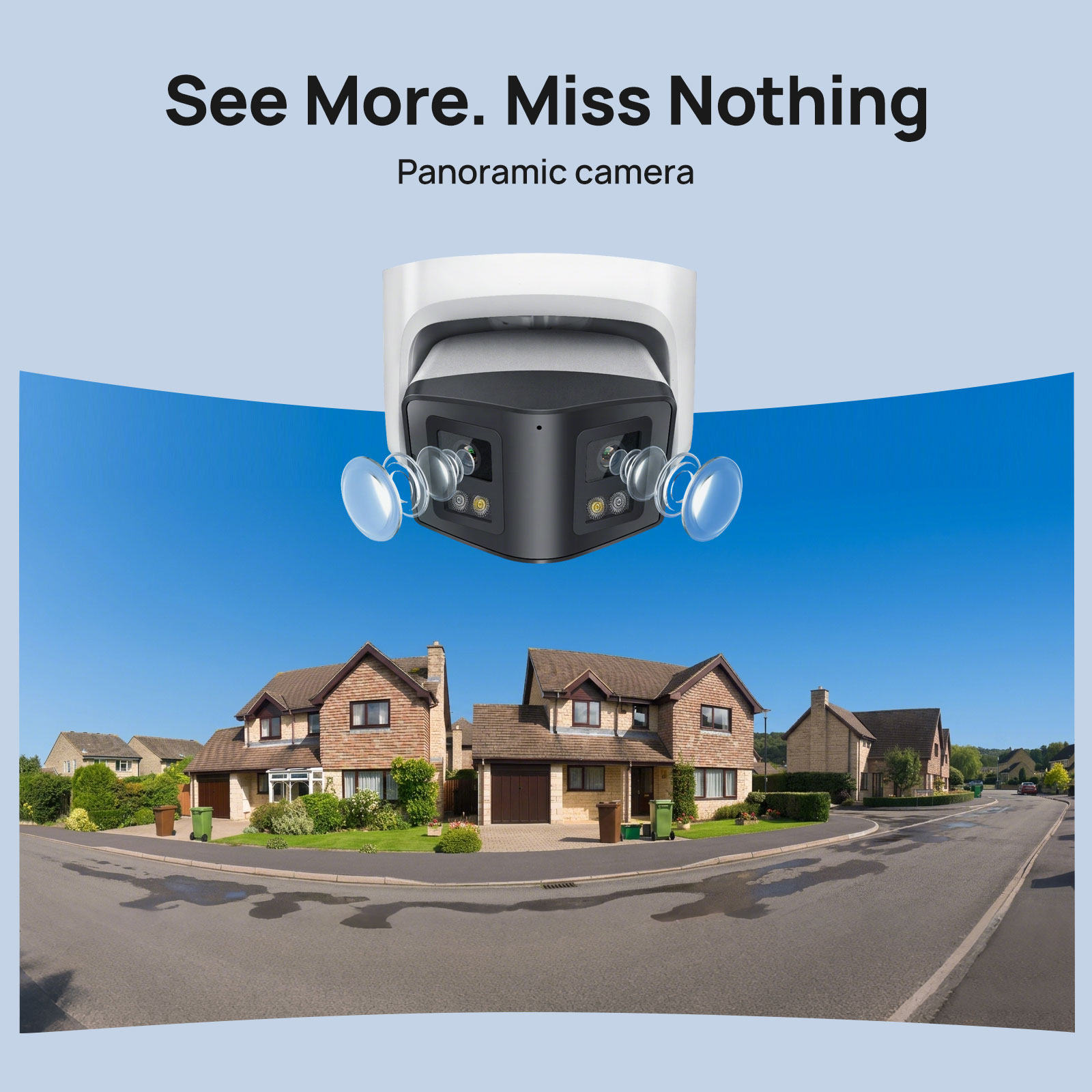 Vikylin 4MP Panoramic Smart Du - Smart Home Nas recension och pris
