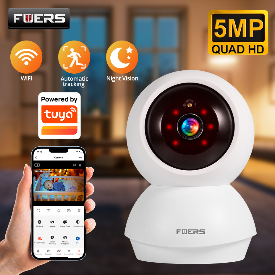 Fuers 5MP WiFi Camera Home Ind - Smart Home Windows App recension och pris