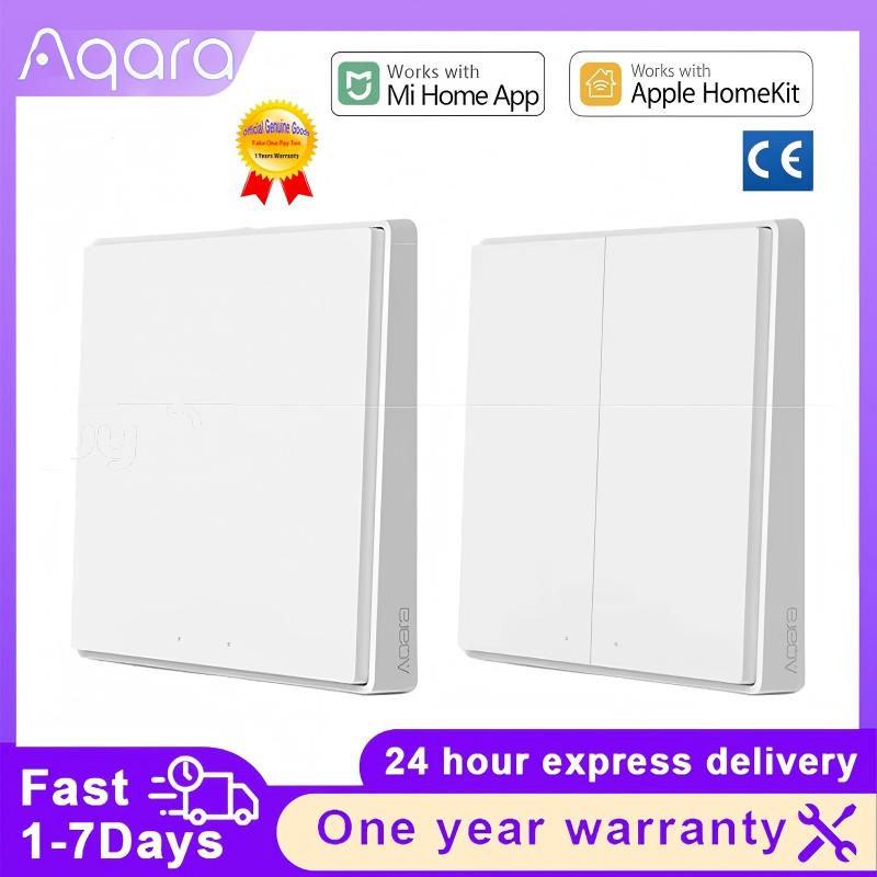 Aqara Wall Switch D1 Zigbee Sm - Smart Home Group recension och pris