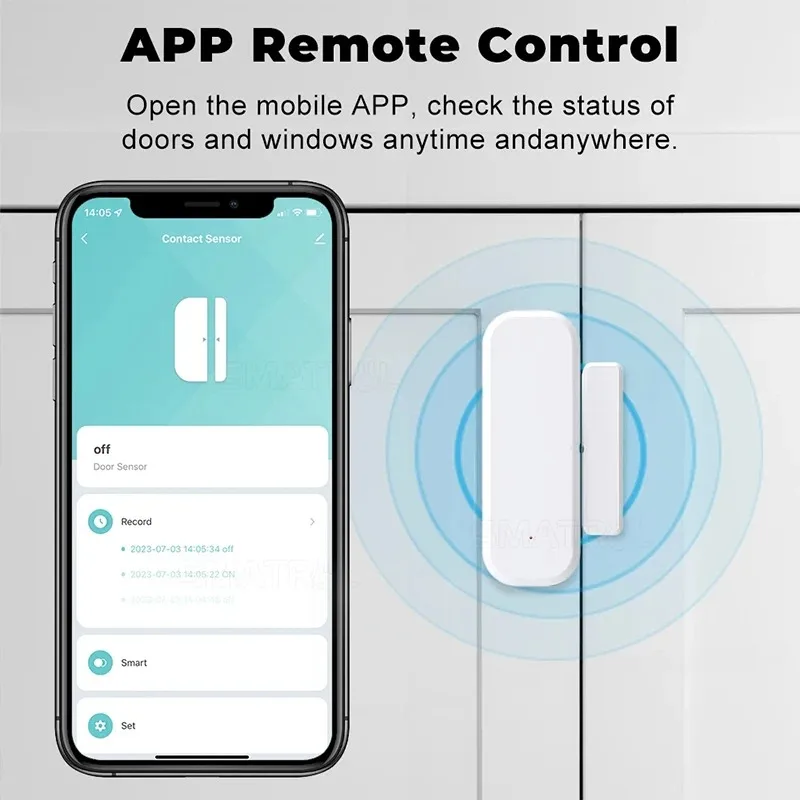 Tuya WiFi Smart Door Window Se - Smart Home Ecosystems recension och pris