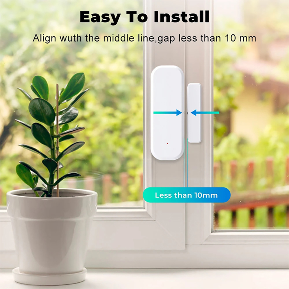 Tuya WiFi Smart Door Window Se - Smart Home Ecosystems recension och pris