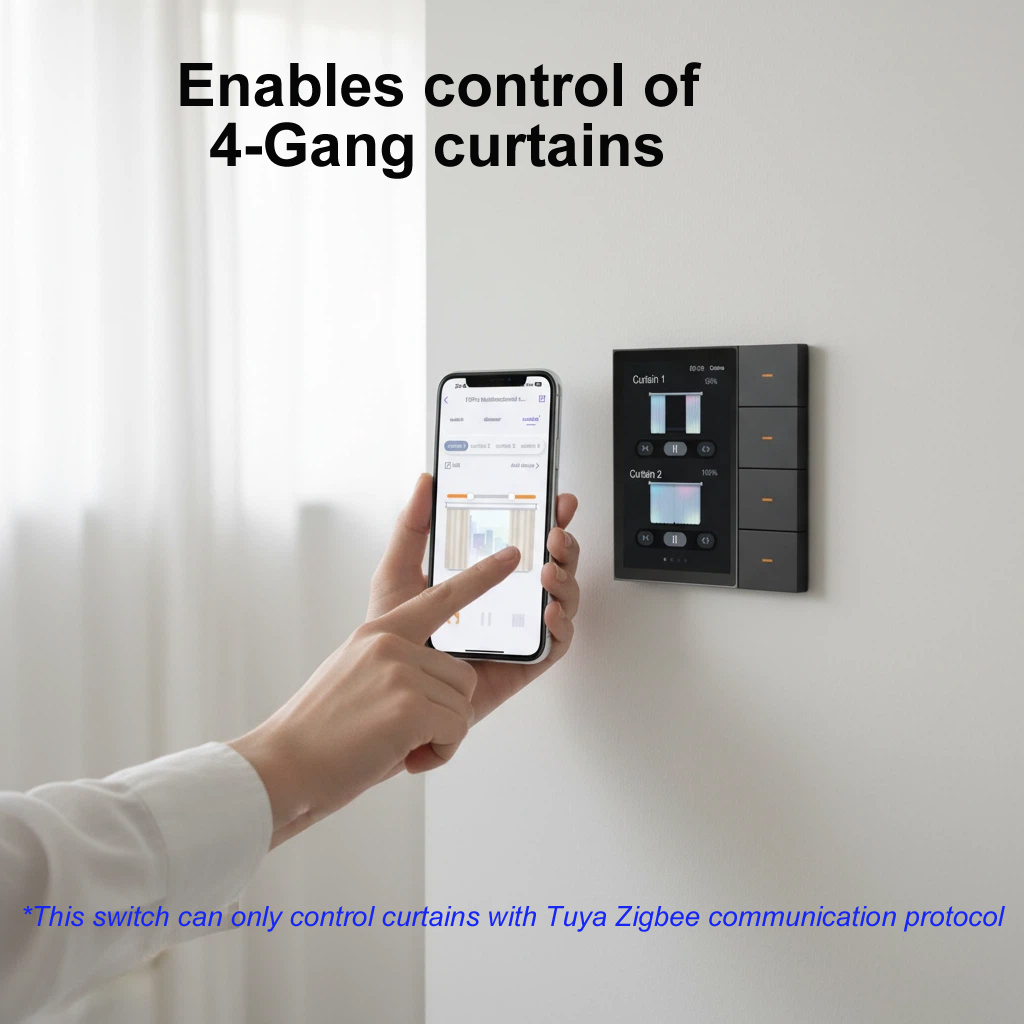 F3-pro Tuya Smart Panel ZigBee - Smart Home Ecosystems recension och pris