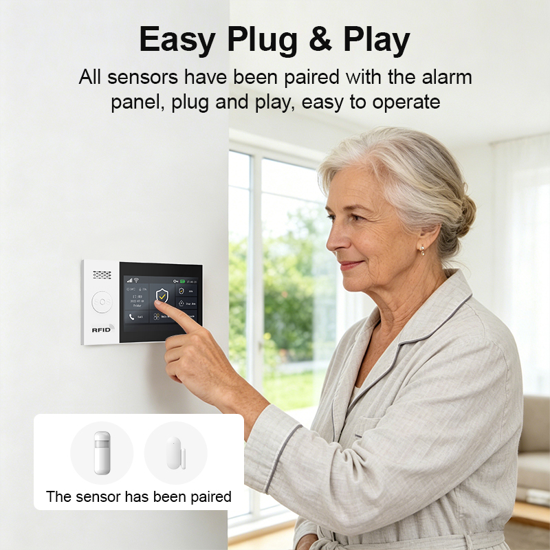 PGST 2G GSM WiFi Alarm System  - Smart Home Ecosystems recension och pris