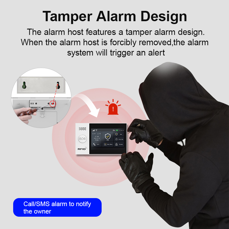PGST 2G GSM WiFi Alarm System  - Smart Home Ecosystems recension och pris