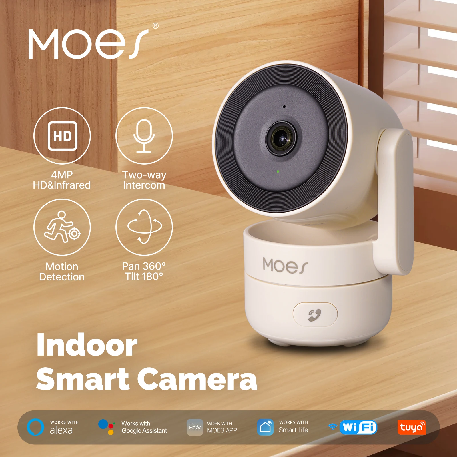 MOESTuya WiFi Indoor Pan/Tilt  - Smart Home Imou recension och pris