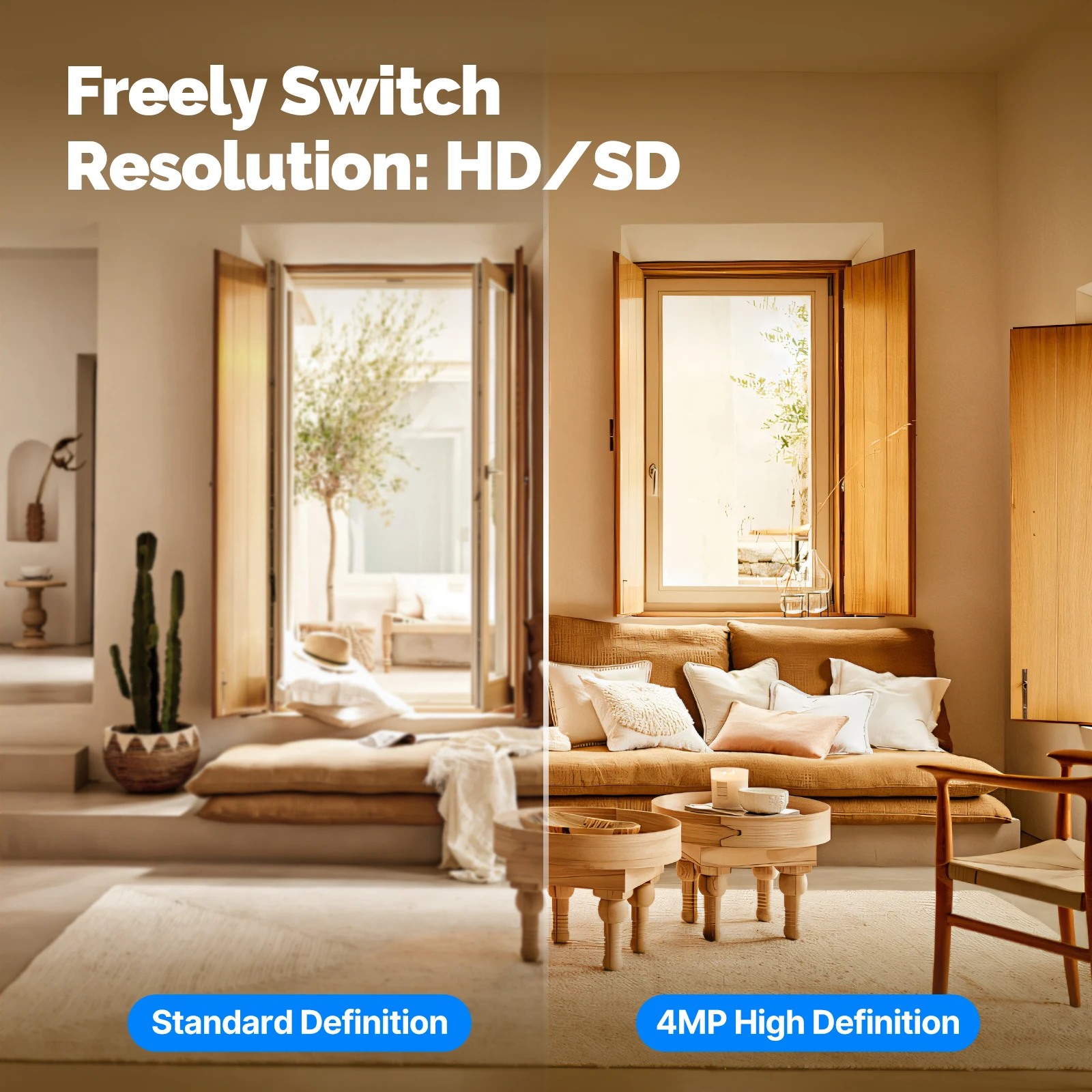 MOESTuya WiFi Indoor Pan/Tilt  - Smart Home Imou recension och pris