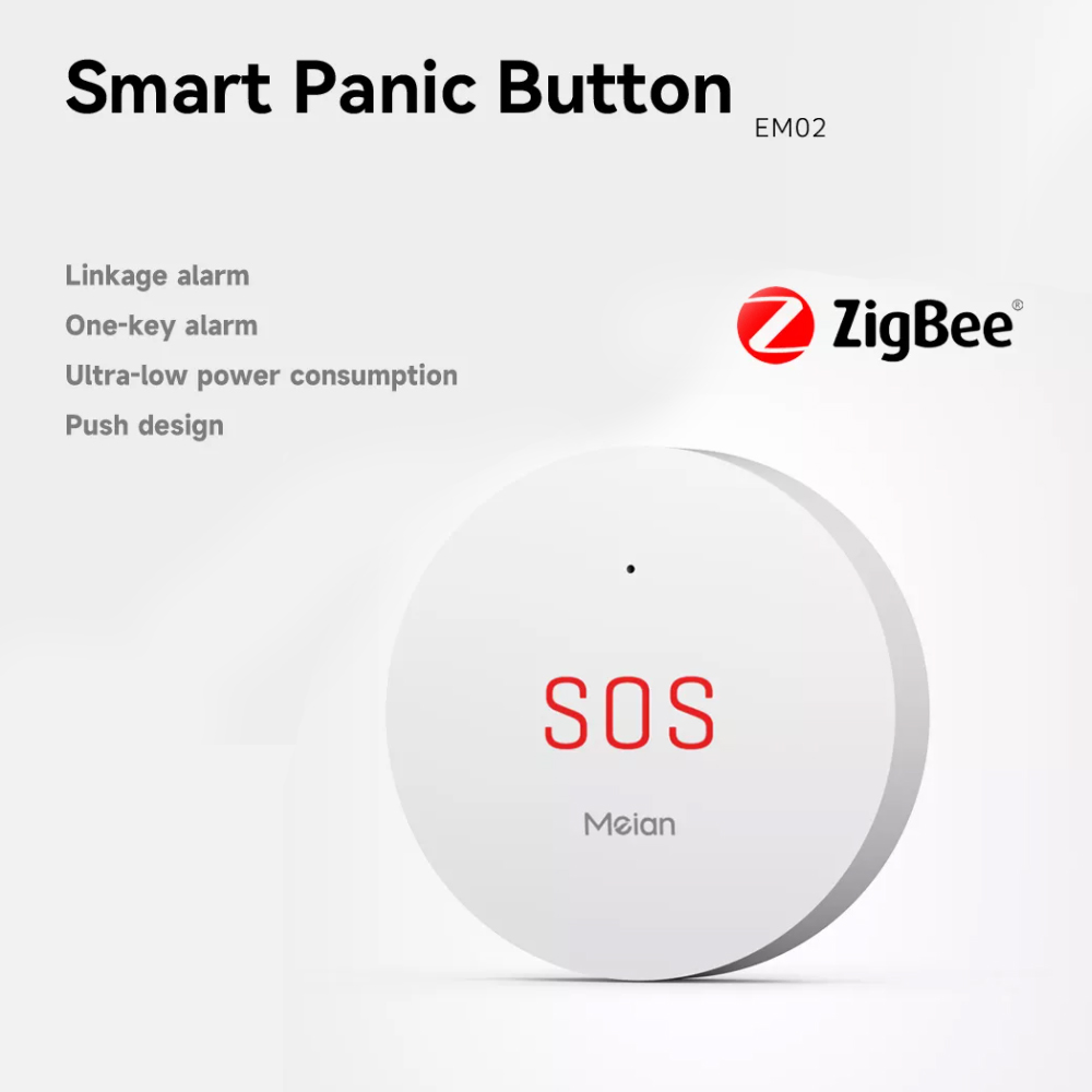 Meian Zigbee Tuya SOS Emergenc - Smart Home Ecosystems recension och pris