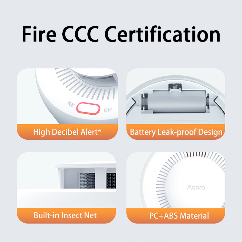 New Aqara Smoke Detector Zigbe - Smart Home Group recension och pris