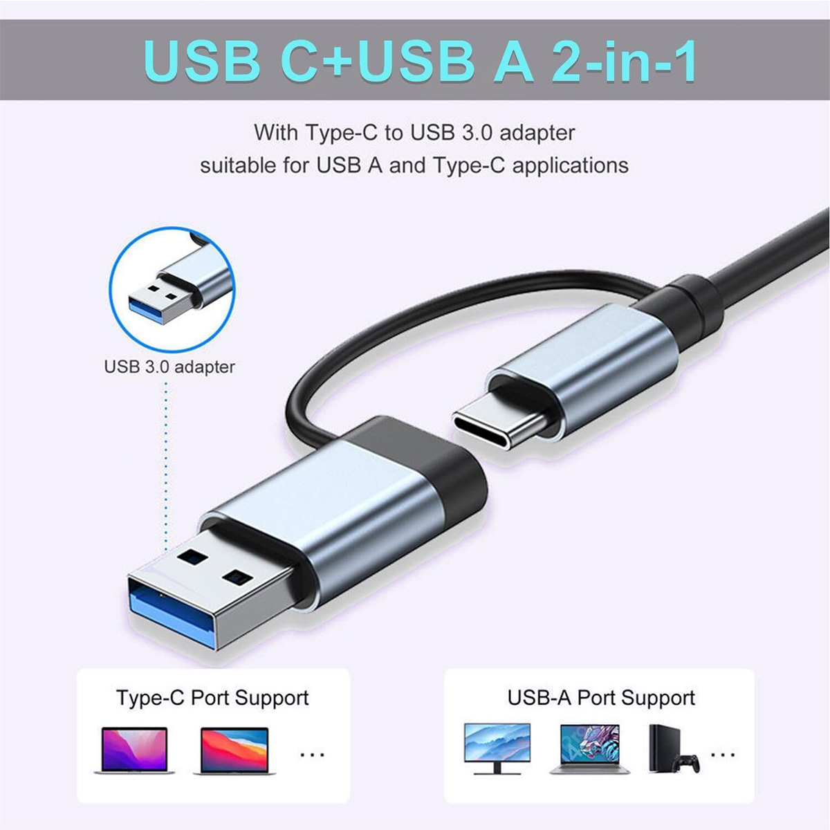 8 In 2 USB C Hub Expander Mult - Smart Home Hub 2 recension och pris