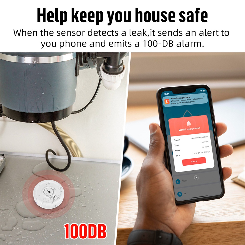 Fuers Water Leakage Detector S - Smart Home Ecosystems recension och pris