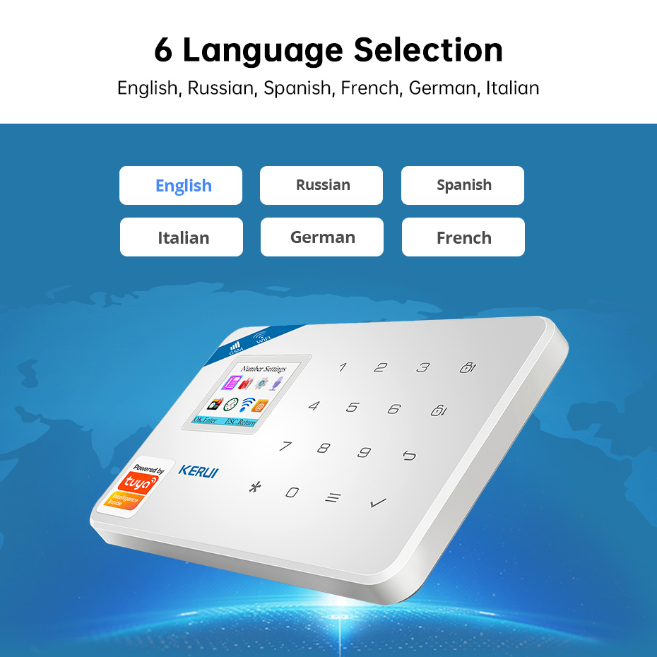 KERUI W181 Alarm System Secutr - Smart Home Ecosystems recension och pris