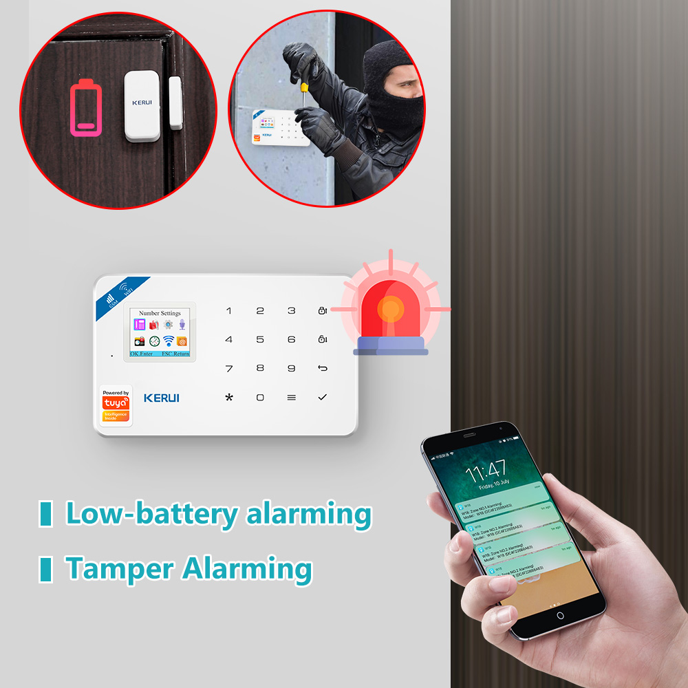 KERUI W181 Alarm System Secutr - Smart Home Ecosystems recension och pris