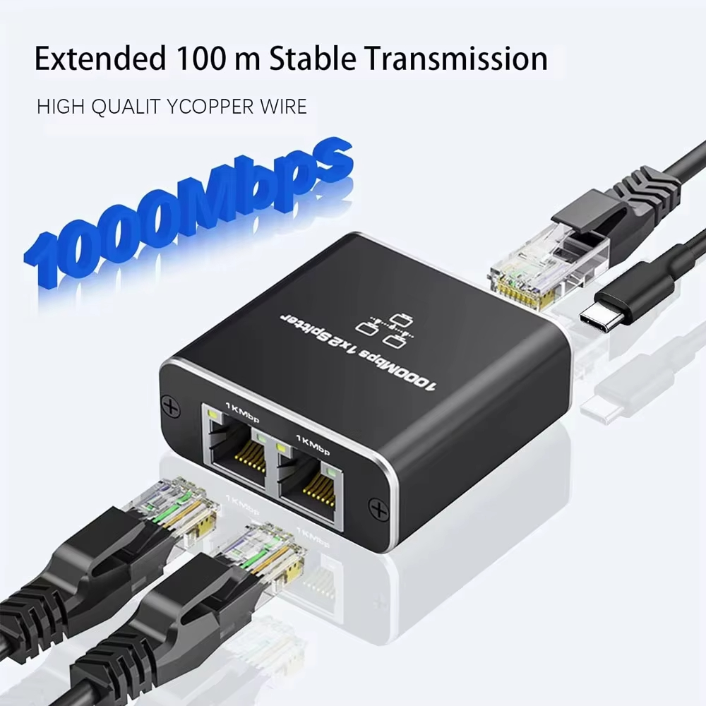 Network Splitter 1000Mbps Hub  - Smart Home Hub 2 recension och pris