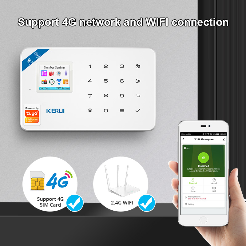 KERUI Security Alarm System Ki - Smart Home Ecosystems recension och pris