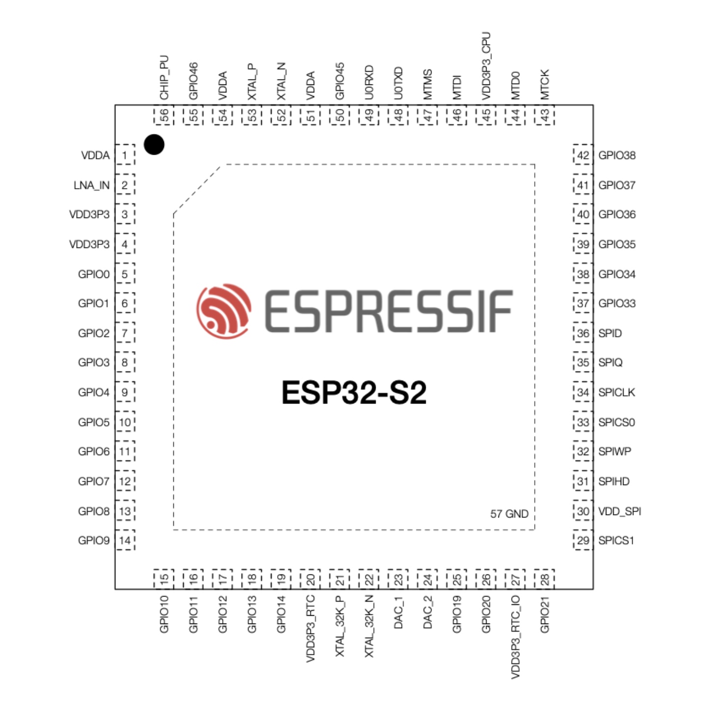 Esp32-S2 Espressif Qfn-567 Wif - Smart Home Nas recension och pris