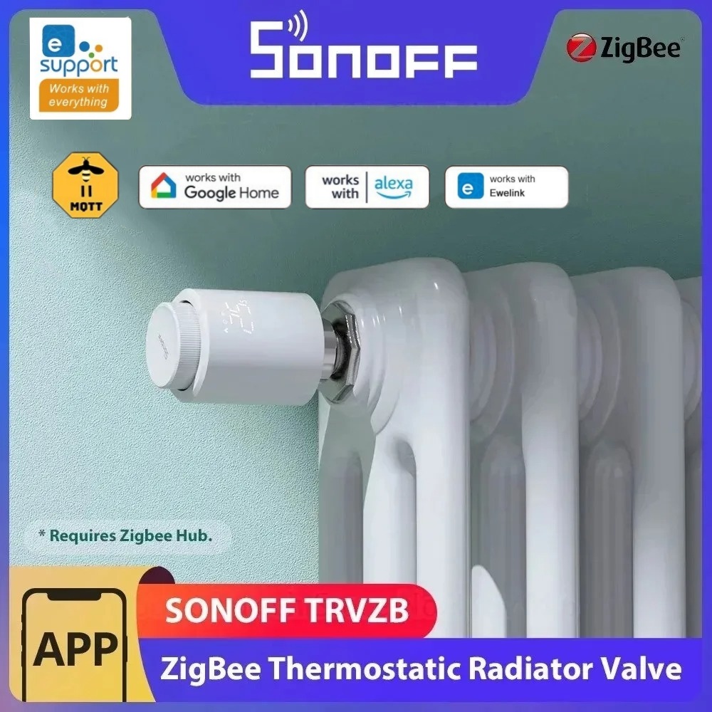SONOFF TRVZB Zigbee Thermostat - Smart Home Group recension och pris