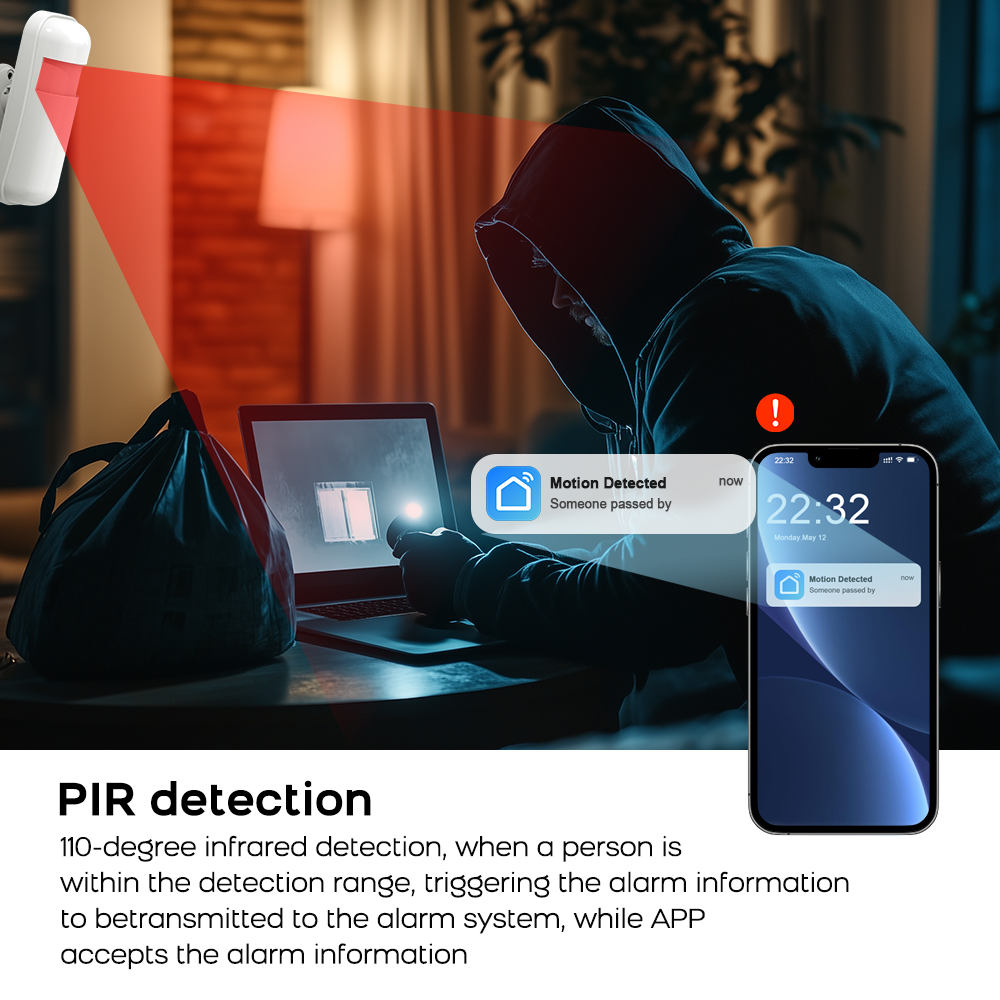 4G GSM WiFi Alarm System Work  - Smart Home Ecosystems recension och pris