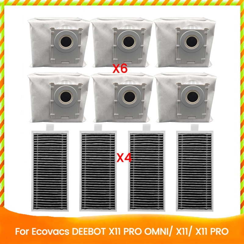 10PCS Dust Bag Hepa Filter for - Robot Vacuum recension och pris