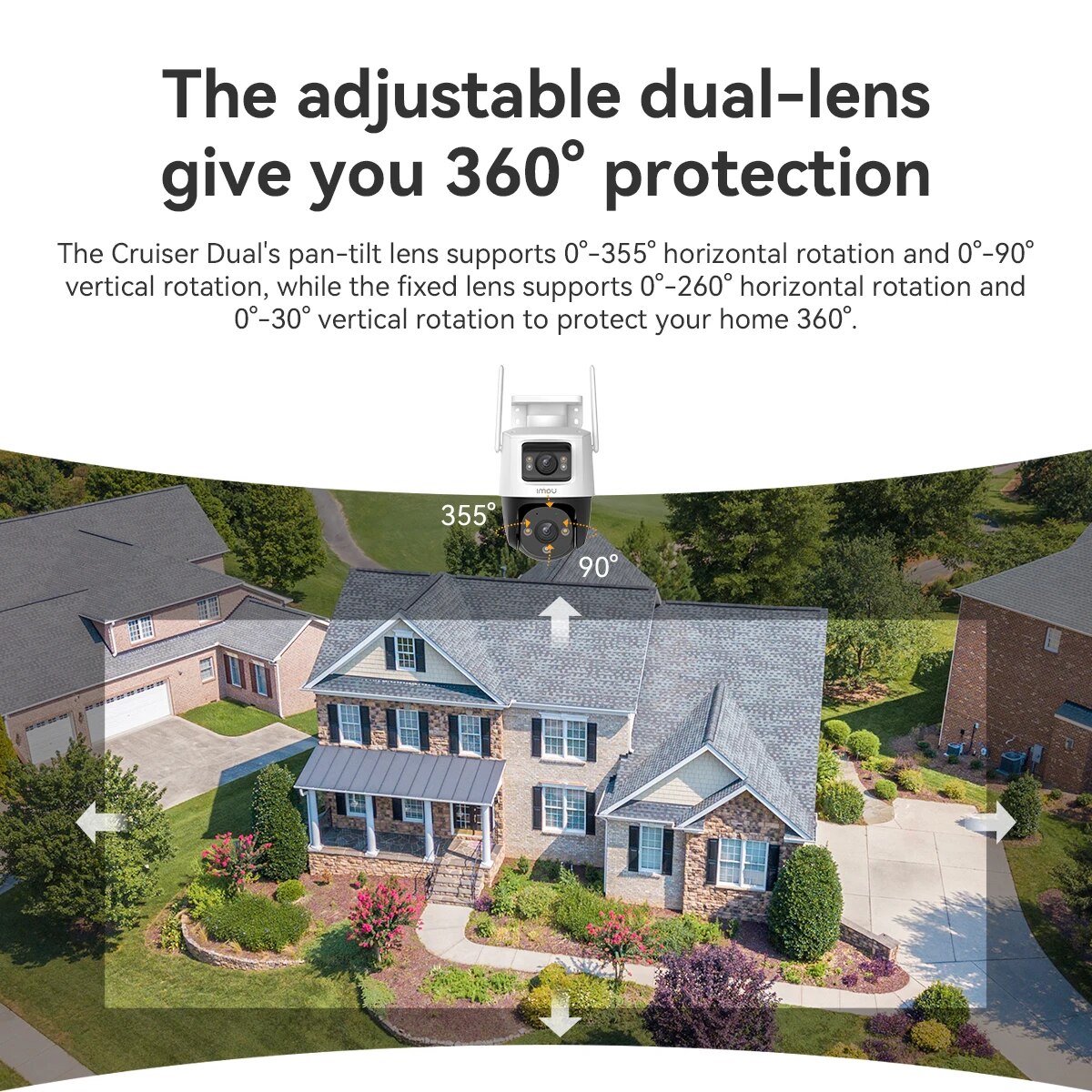 IMOU Dual Lens Outdoor Camera  - Smart Home Imou recension och pris