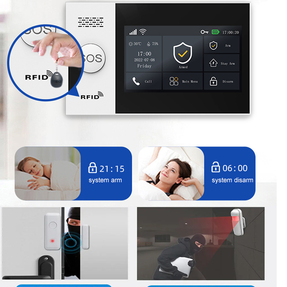 PGST 4G Tuya Smart Home Alarm  - Smart Home Ecosystems recension och pris